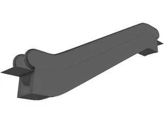 Escalator 3D Model preview