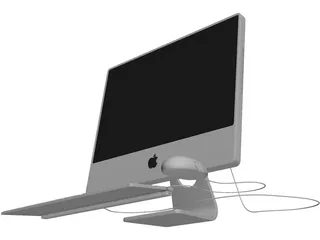Apple iMac 3D Model preview