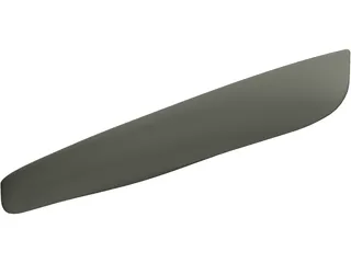 Canoe 3D Model preview