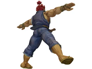 Akuma 3D Model preview