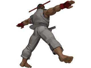 Ryu 3D Model preview