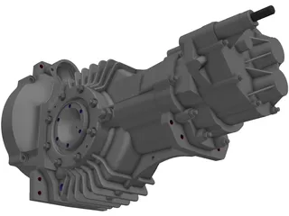 Mendeola MD5 Gearbox 3D Model preview