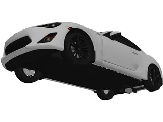 Scion FR-S (2014) 3D Model preview