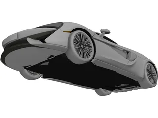 McLaren 570S 3D Model preview