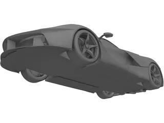 Ferrari LaFerrari 3D Model preview