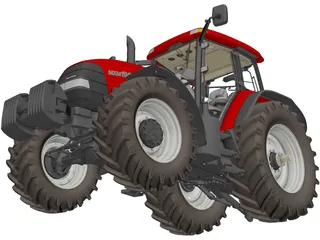 Tractor Case MXM 190 3D Model preview