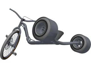 Drift Trike 3D Model preview