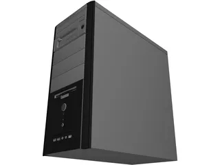 Coolermaster PC 3D Model preview