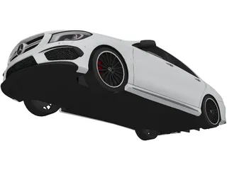 Mercedes-Benz CLA45 AMG (2014) 3D Model preview