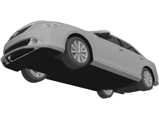 Toyota Camry (2011) 3D Model preview