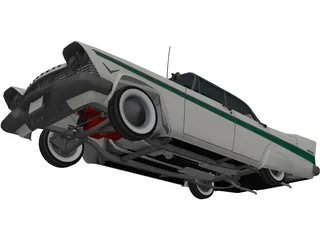 Plymouth Belvedere (1957) 3D Model preview