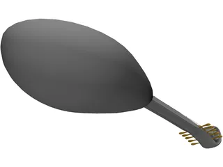 Lute 3D Model preview