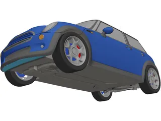 Mini Cooper S 3D Model preview