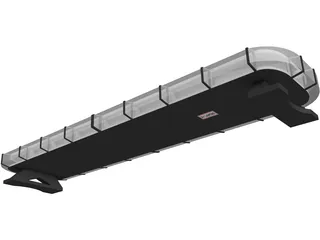 Whelen Liberty Police Lightbar 3D Model preview