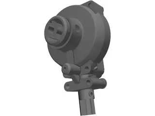 RC Car Differential 3D Model preview