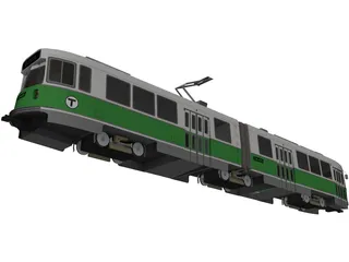 Streetcar 3D Model preview