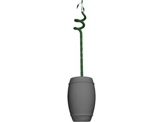 Bamboo 3D Model preview