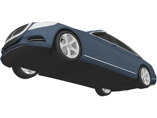 Mercedes-Benz S-Class S350 Bluetec (2014) 3D Model preview