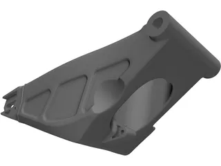 Moto2 Swingarm 3D Model preview