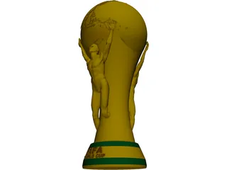 FIFA World Cup Trophy 3D Model preview