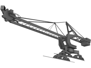 Reclaimer Stacker 3D Model preview