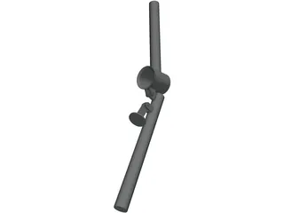 Garlic Crusher 3D Model preview