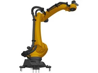 Kuka KR180R3200PA Robot 3D Model preview
