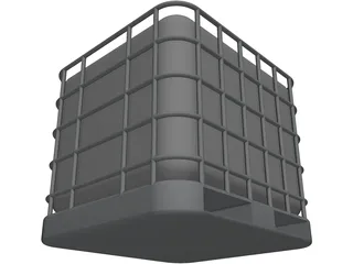 Pallet Mounted Fluid Resevoir 3D Model preview