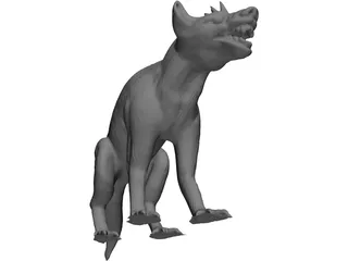 Chupacabra 3D Model preview