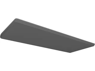 Computer Keyboard 3D Model preview