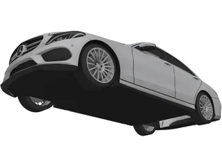 Mercedes-Benz C-Class C250 W205 (2015) 3D Model preview