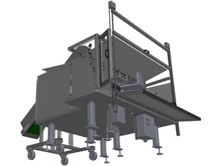 Vibratory Bowl Feeders 3D Model preview