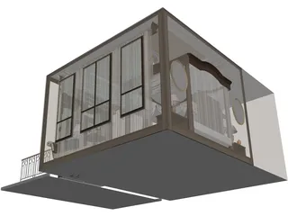 Bedroom 3D Model preview