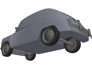 Zastava 750 3D Model preview