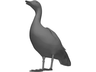 Goose 3D Model preview