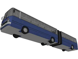 Ikarus 280 Gelekbus 3D Model preview