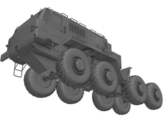 MAZ-537 3D Model preview