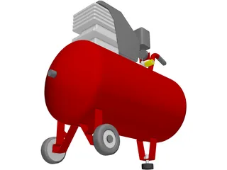Compressor 3D Model preview