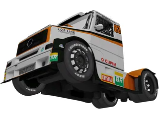 Mercedes-Benz Boessio Competicoes 3D Model preview