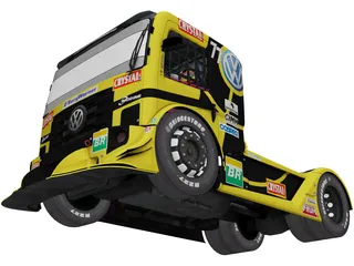 Volkswagen Constellation RM Competicoes 3D Model preview