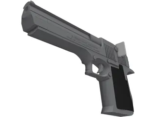 Desert Eagle 3D Model preview