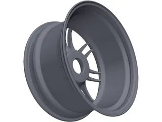 Volk Rays TE37 3D Model preview