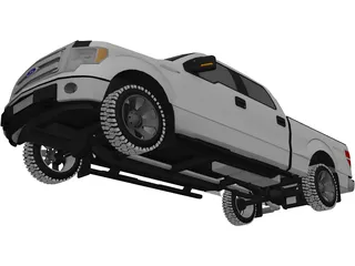 Ford F-150 (2014) 3D Model preview