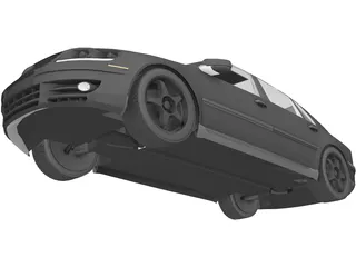 Volkswagen Phaeton W12 3D Model preview