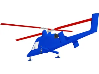 Kaman K-MAX K-1200 3D Model preview
