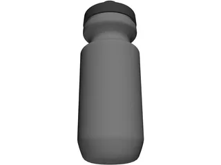 Water Bottle 3D Model preview