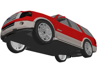 Ford Expedition 3D Model preview