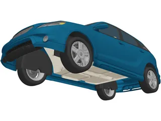 Toyota Matrix 3D Model preview