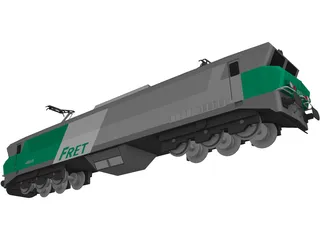 SNCF CC406505 3D Model preview