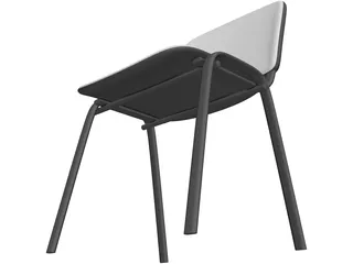 Office Chair 3D Model preview